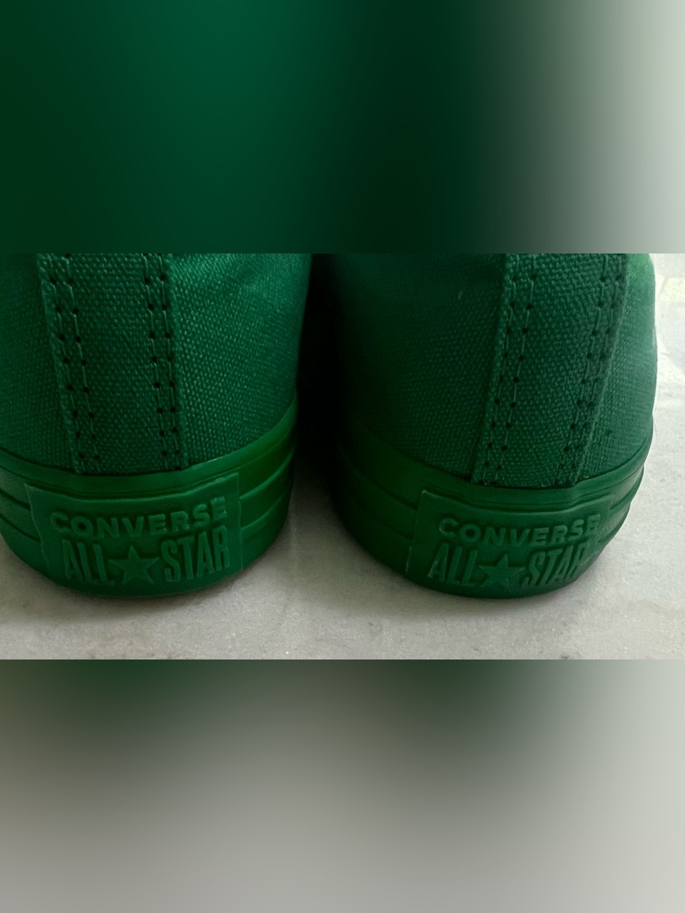 Converse Chuck Taylor Madison Sneakers Unisex Size Men 6.5 Women 8.5 Green EUC - Picture 5 of 7